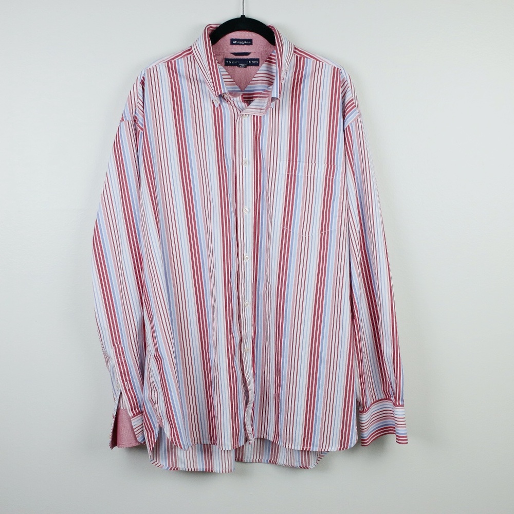 Tommy Hilfiger Men's Button Down Dress Shirt